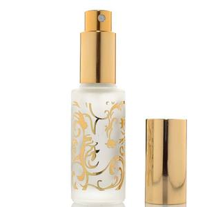 Botella de perfume en spray bronceadora de 12 ml, botella de vidrio esmerilado para subenvasado, botella de perfume portátil, botella en spray con tapa de rosca - Product Image 3