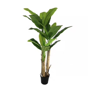 <span class=keywords><strong>Prix</strong></span> de gros : Palmier <span class=keywords><strong>bananier</strong></span> artificiel résistant aux UV en pot décoratif, plante artificielle à faible entretien pour intérieur et extérieur - Product Image 2