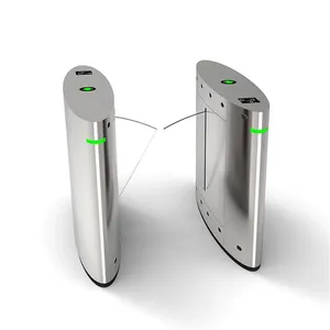 <span class=keywords><strong>Steins</strong></span> <span class=keywords><strong>Gate</strong></span> IC/ID Barrière pivotante pour piétons Tourniquet Porte de contrôle d'accès Système de sécurité pour la reconnaissance de billets IC/ID - Product Image 1