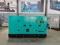 Groupe électrogène diesel insonorisé super silencieux 50Hz 30kW (38kVA) pour usage industriel, puissance de secours 220V/400V, démarrage automatique ATS pour moteur