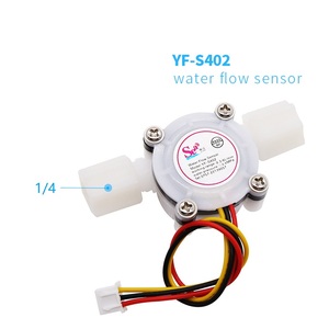 DIJIANG G1/4 3.5-24VDC POM รับสัญญาณเอาต์พุต NPN แบบพัลส์ วัดการไหลของน้ำ เครื่องทำน้ำร้อน เครื่องทำน้ำดื่ม เครื่องชงกาแฟ - Product Image 2