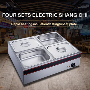 3 placas eléctricas <span class=keywords><strong>Shang</strong></span> <span class=keywords><strong>Chi</strong></span> aislamiento térmico <span class=keywords><strong>Shang</strong></span> <span class=keywords><strong>Chi</strong></span> material de acero inoxidable Tazón de sopa aislado Lavabo aislante - Product Image 4