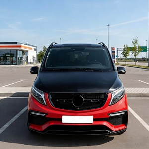 Nuevo Ensamble de Parachoques Delantero/Trasero de Alta Calidad en Plástico ABS Color Negro Carbón para V Class V260, 100% Compatible - Product Image 6