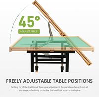 Table de puzzle en bois artisanat bureau de puzzle roulant 1500 pièces planche de puzzle tables de puzzle portables avec tiroirs et pieds