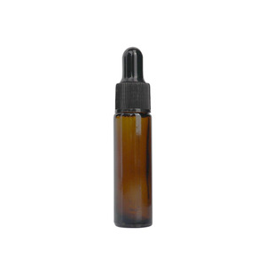 Bao Bì Mỹ Phẩm Rỗng Cao Dài Mỏng 10Ml Rõ Ràng Frosted Hổ Phách Ống Thủy Tinh Nước Hoa Huyết Thanh Chai Tinh Dầu Với Ống Nhỏ Giọt - Product Image 3