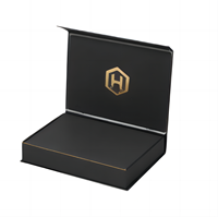 Boîtes d'emballage cadeau de luxe pliables au design personnalisé Boîte d'emballage de Noël pour Thanksgiving avec logo en or et magnétique