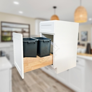 Factory Direct Wholesale Kitchen Cabinets Ready To Assemble RTA Modular Kitchen Pantry Cabinet For American Building Project - Product Image 6