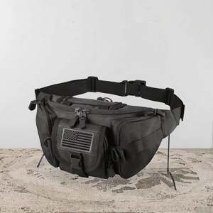 Sac banane unisexe en nylon, ceinture personnalisée, tendance, avec fermeture éclair à longueur réglable, imperméable, pour les festivaliers - Product Image 3