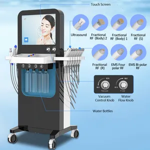 Oxygen Jet Peel Facial Infusion Water Dermabrasion Machine Microdermabrasion Bio Micro Current Face Lifting Machine