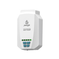 Pompe à air rechargeable ultra-silencieuse double usage OEM GX-1000 pour la pêche en extérieur et l'usage domestique, en plastique ABS, emballée, garantie 1 an