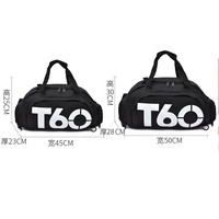 Sac de sport, sac de voyage, sac à dos, sac de yoga, sac de fitness, sac de musculation, sac de sport professionnel unique en nylon imperméable avec logo personnalisé