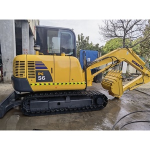 Excavadora Hidráulica Usada en Buen Estado KOMATSU PC56-7, Mini Excavadora de 5 Toneladas PC56-7 en Venta - Product Image 1