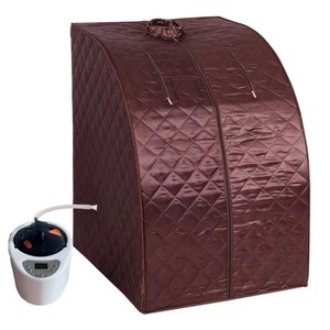 2025 santé et beauté sauna à vapeur boîte avec fenêtre sauna personnel tente poêle extérieur poêle à vapeur pliable Portable Sauna chambres - Product Image 5