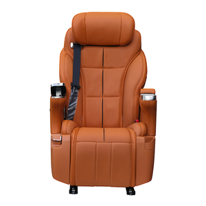 Sedile VIP FullMoon di Lusso Personalizzato in Pelle Sintetica con Ventilazione Elettrica Regolabile per Camper, SUV, Limousine e Furgoni - Product Image 3