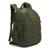 Sac à dos tactique de randonnée en montagne, à double bandoulière, pour le voyage, le fitness en plein air, résistant à l'usure, imperméable, pour l'entraînement