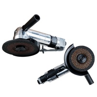 Meuleuse d'angle pneumatique de 4 pouces, machine de polissage et de meulage à air comprimé de 5 pouces, outil de débavurage pour l'élimination de la rouille, disque abrasif de coupe