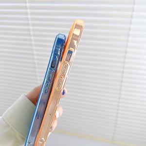 Coque transparente en TPU couleur bonbon pour iPhone 14 Pro <span class=keywords><strong>Max</strong></span>, arc-en-ciel, étui coloré mignon pour iPhone 12 Pro <span class=keywords><strong>Max</strong></span> 13 pro <span class=keywords><strong>max</strong></span>, <span class=keywords><strong>2022</strong></span> - Product Image 5