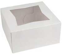 Grande boîte à bento kraft écologique à emporter pour sushis pour biscuits bonbons crêpes cupcakes avec ruban de fenêtre emballage cadeau