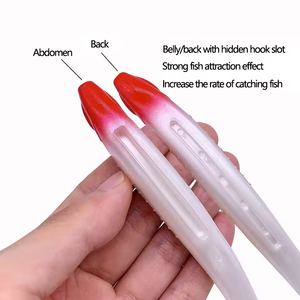 3 <span class=keywords><strong>c</strong></span>ái/gói Thả Chụp Tpr Mềm Mồi <span class=keywords><strong>C</strong></span>âu <span class=keywords><strong>C</strong></span>á Lure 170Mm 15.5G V-Hình Dạng Tách Đuôi Swimbait Sâu Nướ<span class=keywords><strong>c</strong></span> Ngọt <span class=keywords><strong>C</strong></span>âu <span class=keywords><strong>C</strong></span>á Giải Quyết Thu Hút - Product Image 3