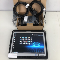 Herramienta de diagnóstico para autos MB Star SD C6 DoIP Multiplexer XENTRY DAS DTS Vediamo EPC WIS de buena calidad + tableta CF33 lista para usar