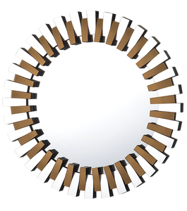 <span class=keywords><strong>Espejo</strong></span> decorativo de diseño elegante antiguo, cristal redondo de <span class=keywords><strong>plata</strong></span> en forma de <span class=keywords><strong>sol</strong></span> con marco de hoja de <span class=keywords><strong>plata</strong></span>, <span class=keywords><strong>espejo</strong></span> de pared - Product Image 5