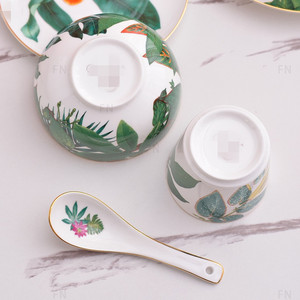 Factory Supplies Luxury <b>10</b>-Piece Bone China Dinnerware Sets with Custom Logo <b>for</b> Business <b>Gifts</b>-New Collection - Product Image 4
