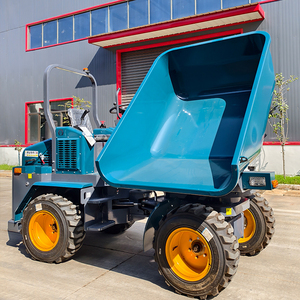 Miễn phí vận chuyển 4WD bánh xe mini Dump Truck loader 3 tấn Công suất xô với xoay EPA động cơ xây dựng sử dụng cho bán - Product Image 5