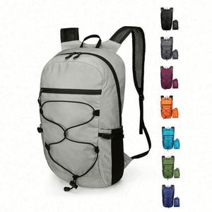 Nouveau sac à dos pliable ultraléger et léger en ripstop pour l'escalade sportive, imperméable, avec logo personnalisé pour hommes et femmes - Product Image 1