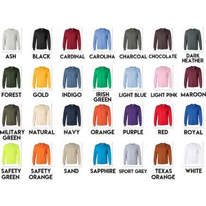 Camiseta de Manga Larga para Hombre, Paquete de 3, Algodón Jersey Liso, Secado Rápido, Cuello Redondo - Product Image 2