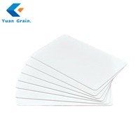 Tarjeta de Membresía de PVC Blanca al por Mayor, Control de Acceso NFC, Pago, Chip EM4305, Impermeable, para Hoteles