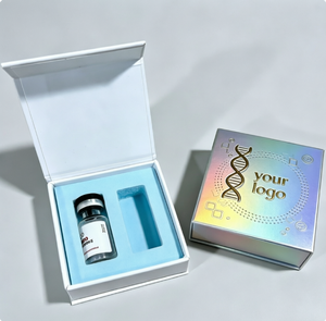 Scatole di Lusso per Peptidi in Carta Argentata con Inserto Antiurto per Fiale Farmaceutiche/Cosmetiche da 3ml e 5ml - Product Image 2