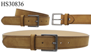Cinturón de Diseño Moderno para <span class=keywords><strong>Hombre</strong></span>, 100% PU, Color <span class=keywords><strong>Amarillo</strong></span>, Hebilla de Aleación, 34 mm de Ancho, 104 cm de Largo, Opción de Logotipo Personalizado - Venta al Por Mayor - Product Image 6