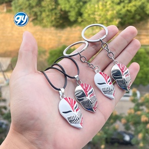 Collier de cosplay <span class=keywords><strong>Bleach</strong></span>, anime, Kurosaki Ichigo, <span class=keywords><strong>Ishida</strong></span> Uryuu, pendentif, porte-clés, porte-clés <span class=keywords><strong>Bleach</strong></span> - Product Image 2