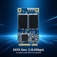 Advantech Industrial MSATA SATA Gen3 SSD SQF-SMS 660 LDPC RAID ECC Wide Temp SMART IPC Sistemas Embebidos