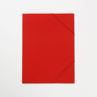 Carpeta de archivos de papel de impresión personalizada de tamaño A4 para la escuela, papelería de oficina, cierre de cuerda elástica, carpeta de archivos de documentos