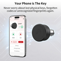 Serrure de volet roulant NFC sans batterie KENRONE, cylindre de modernisation sans clé pour contrôle d'accès des portes de garage commerciales et entrepôts