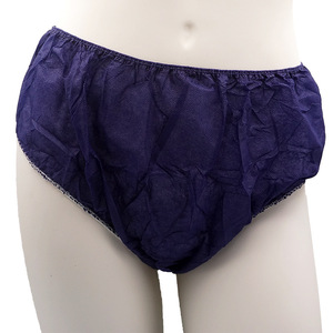 Calcinha não tecida descartável de vendas quentes de tecido não tecido roupa íntima descartável de spa - Product Image 3