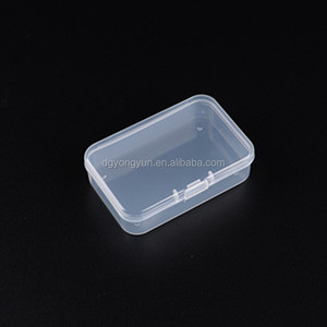 Biểu Tượng Tùy Chỉnh Trong Suốt 7.5Cm Dài <span class=keywords><strong>Mini</strong></span> Lưu Trữ Hộp Rõ Ràng Hình Chữ Nhật Đồ Trang Sức Linh Kiện Điện Tử Đinh Tán Lưu Trữ Hộp - Product Image 4