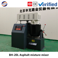 Mezcladora de Asfalto BH-20L para Uso Industrial en Laboratorio, Diseño de Agitación Planetaria para Preparación de Muestras de Asfalto