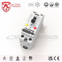 AFDD AFCI RCBO 1P+N 220V para Uso Doméstico e Industrial en Equipos Electrónicos, 4.5kA, Material de Cobre, CE