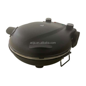 Forno Elettrico per <span class=keywords><strong>Pizza</strong></span> da 12 Pollici, Senza Fumo, per Interni, Facile da Usare, con Teglia in Ceramica Automatica, per <span class=keywords><strong>Pizza</strong></span> Deliziosa Fatta in Casa - Product Image 5