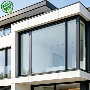 Custom Aluminum Picture <b>Windows</b> Big View Panoramic Double Tempered Glass <b>Window</b> Floor To Ceiling Glass For Villa - Product Image 2