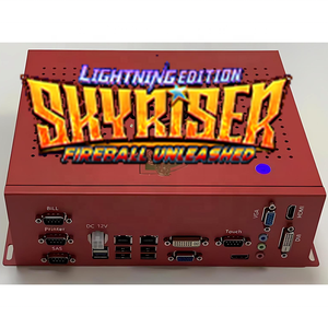 Carte de jeu Skyriser Fireball Unleashed Lightning Edition 5-en-1 pour PC, carte SAS Follow the Banana, carte de jeu PCB Skill Game, machine d'arcade de divertissement - Product Image 4