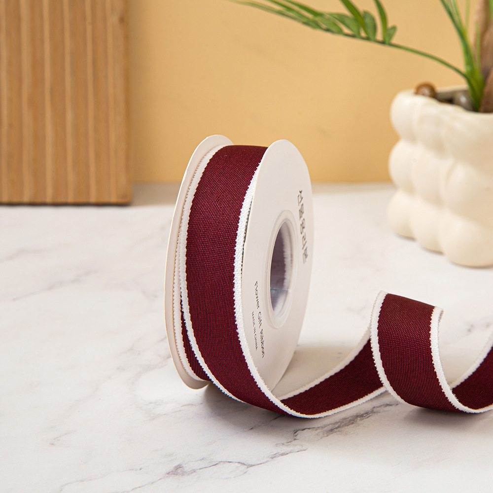 2.5cm burgundy size 1