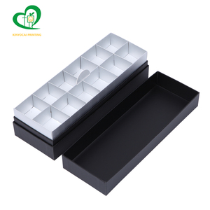 Sô cô la hộp thực phẩm làm bằng tay Lớp 12pcs Nấm cục praline thanh kẹo món quà ngọt ngào bao bì hộp - Product Image 4