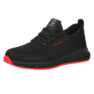 Zapatos de trabajo con punta de acero baratos al por mayor zapatos de seguridad de cuero de grano completo - Product Image 6