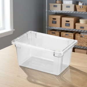 Nhi Binh <b>Plastic</b> OEM Eco-Friendly Clear Injection-Molded Rectangular <b>Plastic</b> Multifunction Storage <b>Box</b> Organizer Custom Logo ISO - Product Image 2
