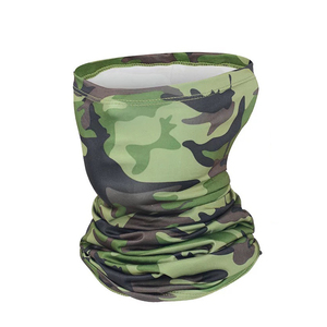 Sol de protección UV upf 50 trump camuflaje de seda de hielo neck gaiter bandana - Product Image 1