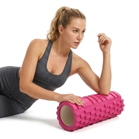 Kit de rouleaux de massage musculaire en mousse portable 5 en 1 pour yoga et Pilates avec ABS et EVA pour le modelage du corps, comprend un coffret cadeau