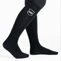Fabricant de chaussettes de sport personnalisées pour hommes et femmes Chaussettes d'équitation équestre au genou avec logo